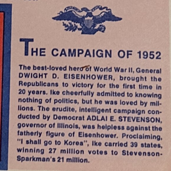 Hats Off To The Past - The Campaign of 1952 - Picture 4 of 5